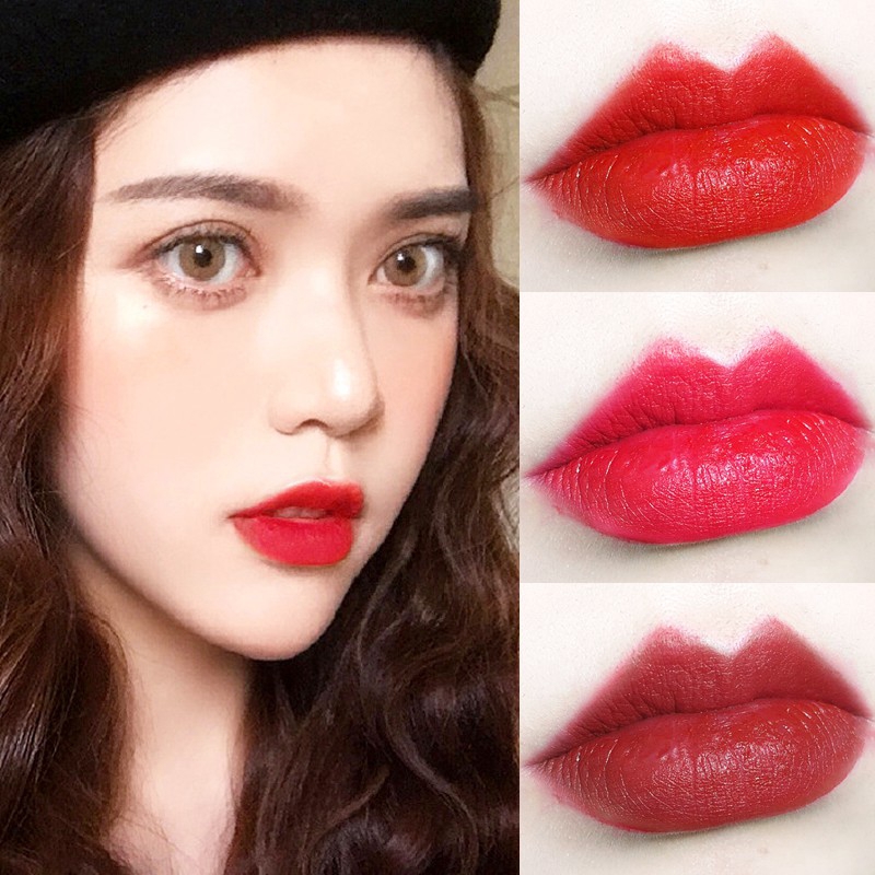 Son môi dạng lỏng 100% màu mờ lâu trôi