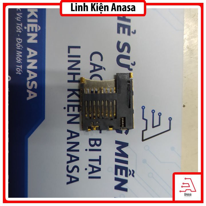 khe cắm thẻ nhớ MicroSD TF card 9P kiểu đẩy - Rocket Thẻ Nhớ