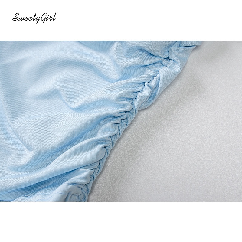 Đầm hai dây mini màu trơn hở lưng dáng ôm gợi cảm thời trang cho nữ