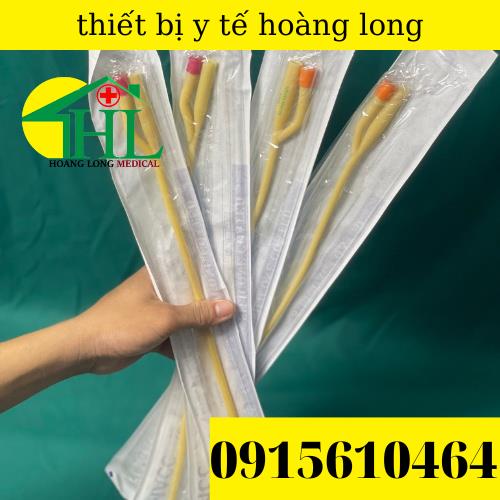 Ống thông tiểu Sonde Foley Chroma Malaysia 2 nhánh, 3 nhánh