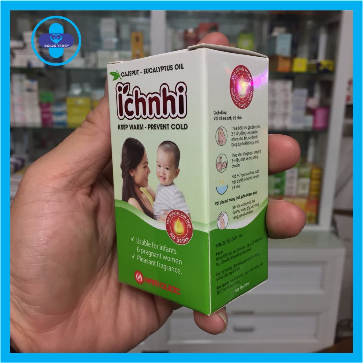 Dầu tràm - khuynh diệp Ích Nhi - 30ml