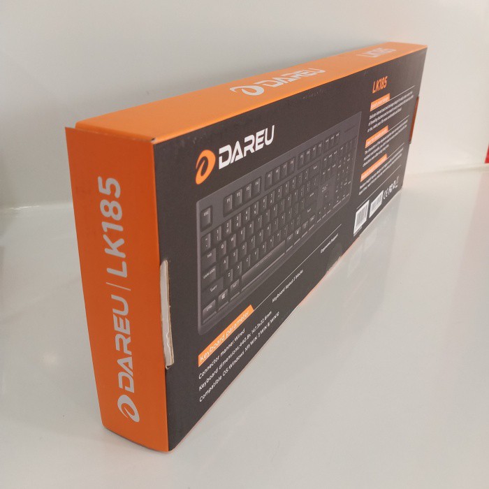 Bàn phím Máy vi tính Laptop DAREU LK185 có dây bấm cực êm. Hàng chính hãng mới 100%