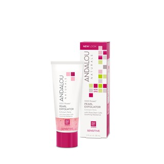 1000 RosesTM Sữa rửa mặt tẩy tế bào da chết ngọc trai Andalou Natural
