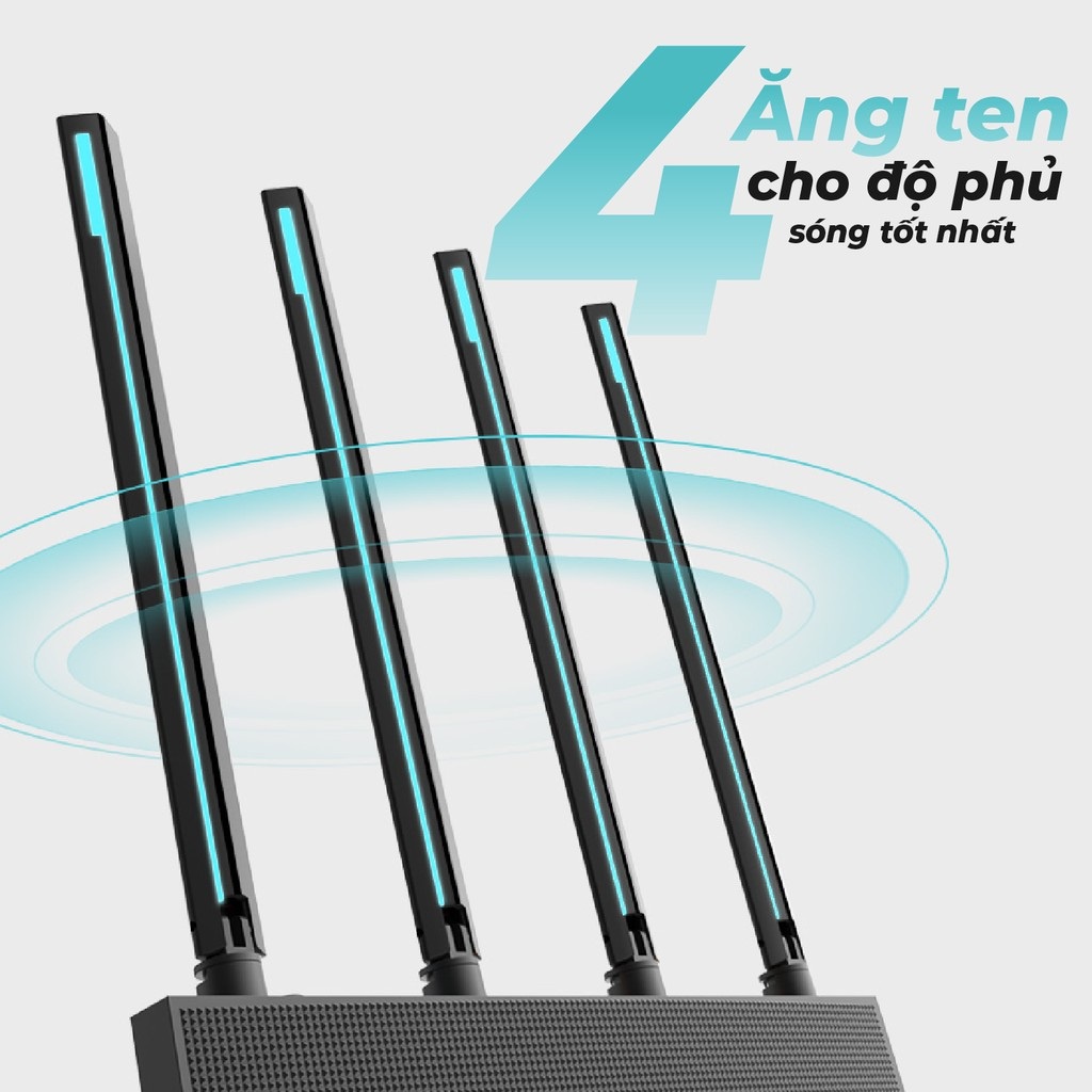 Bộ Phát Wifi TP-Link Archer C80 Công Nghệ MU-MIMO 3x3 Băng Tần Kép Chuẩn AC1900