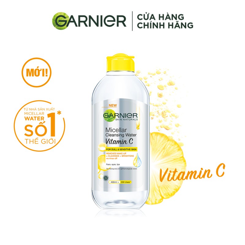 Bộ sản phẩm làm sạch và sáng da Garnier Light Complete Vitamin C | BigBuy360 - bigbuy360.vn