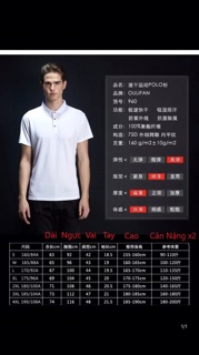 Order áo nam Polo