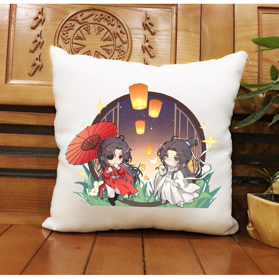 gối ôm gối ngủ ma đạo tổ sư gối vuông băng thu- vong tiện- hoa liên