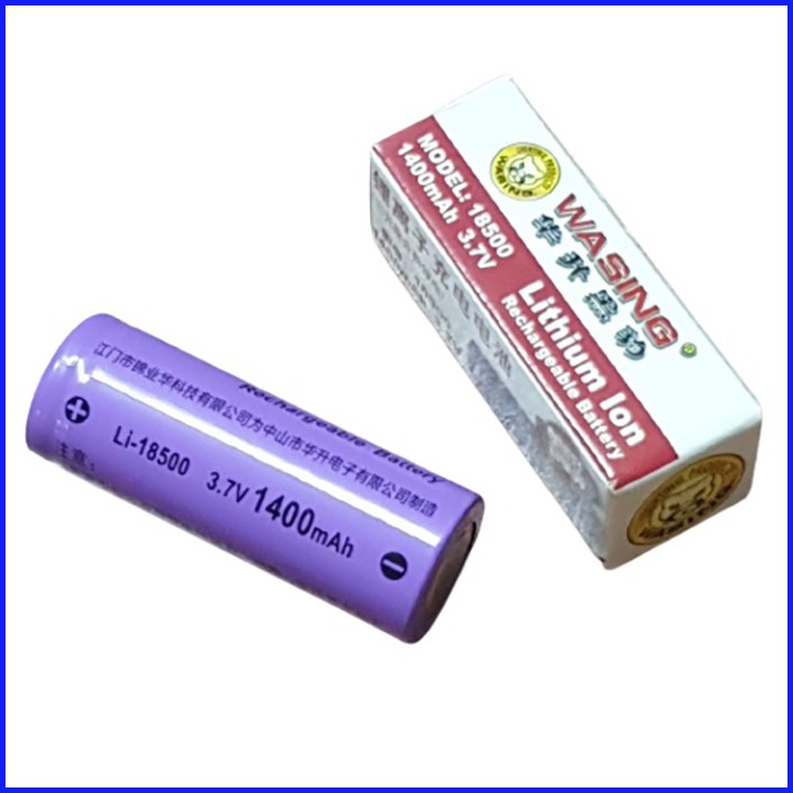 pin WASING 18650 dung lượng 1400mAh
