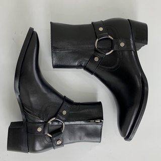 (Da Bò) Harness boots đế phíp gỗ cao 5cm