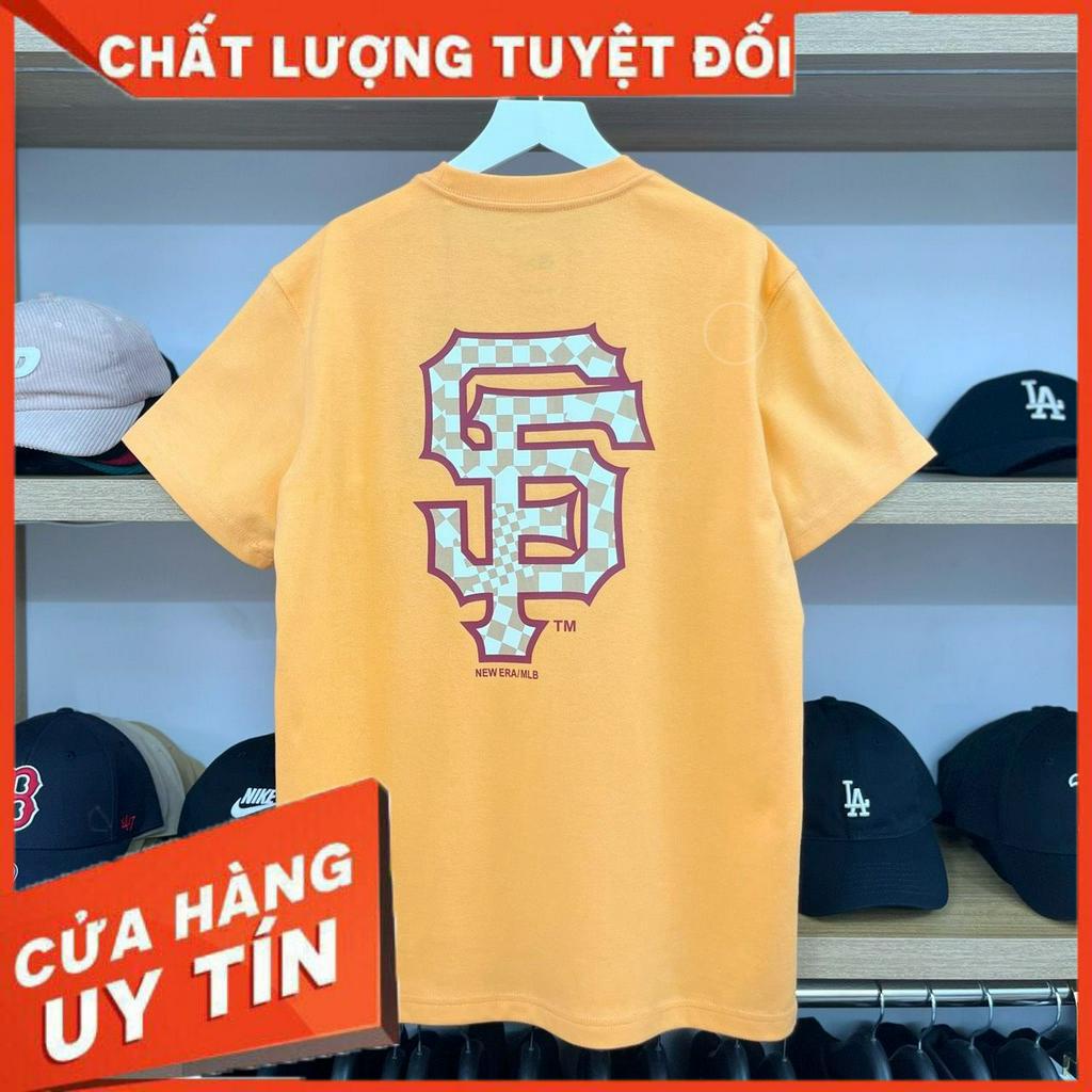 (Auth) Áo Thun New Era SF Màu cam Hàng Chính Hãng 13558557