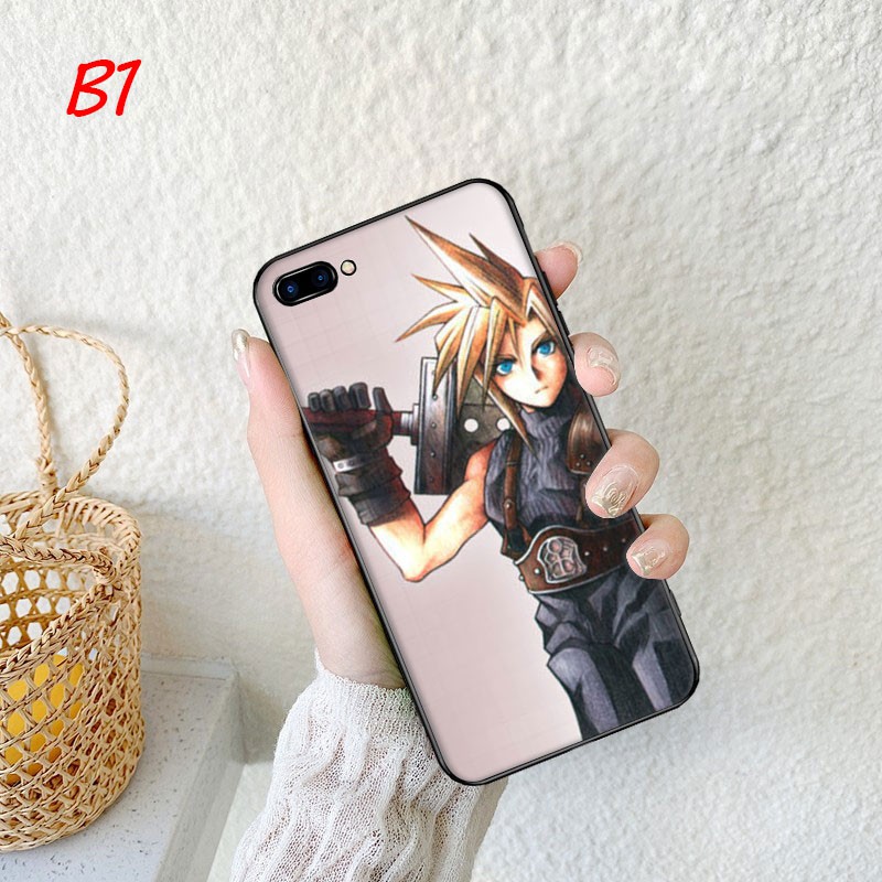 Ốp Lưng Silicone Mềm In Hình Final Fantasy Vii Ff7 Oppo F11 Pro F9 Pro R9S / F5 / F1S / F1 Plus