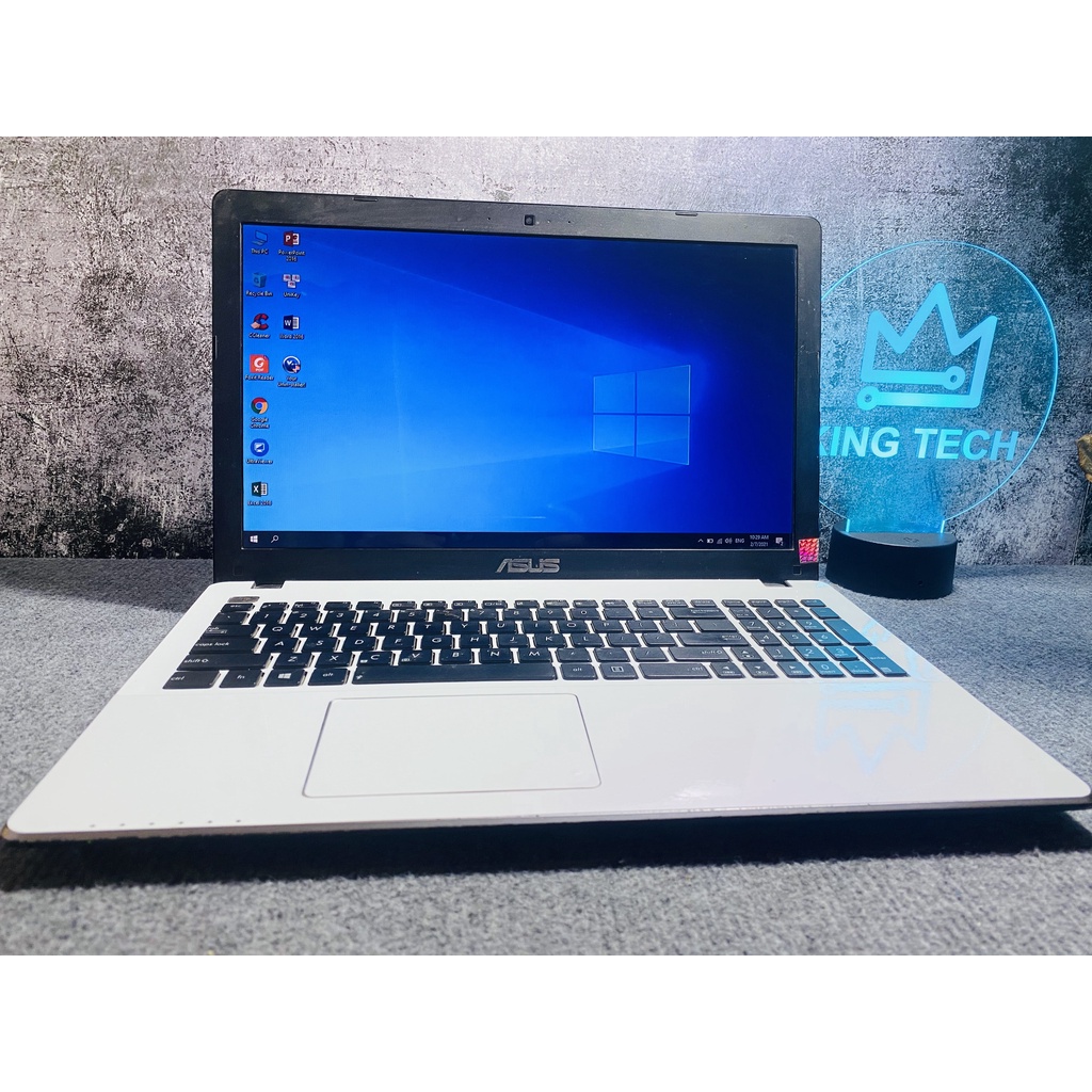 Laptop Cũ Asus X550L Trắng Mỏng Nhẹ Core i5 / Ram 8gb / ssd / card màn hình vga rời 2gb / Chơi Game, Đồ Họa Cực Khủng