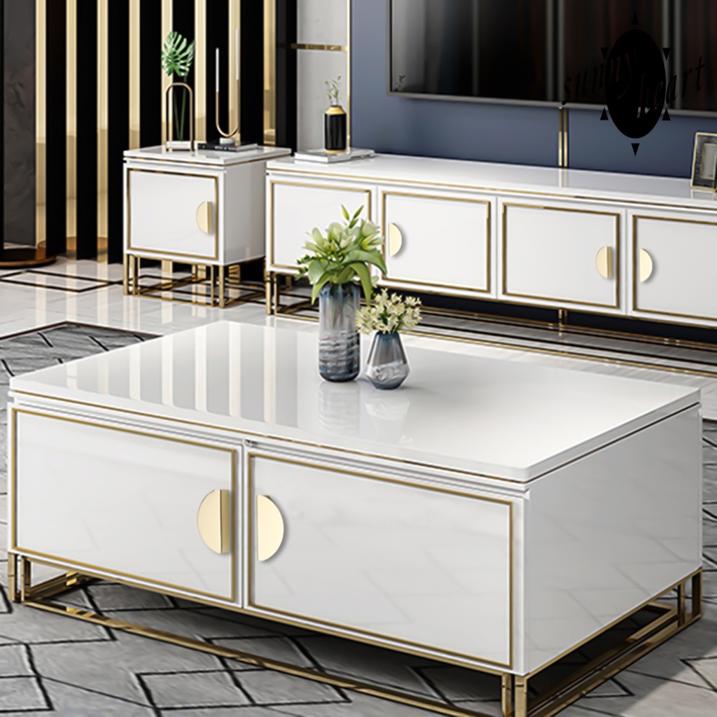 Tay Nắm Ngăn Kéo Tủ Bằng Đồng Thau Hình Bán Nguyệt Tinh Xảo Phong Cách Hiện Đại Cho Nhà Bếp