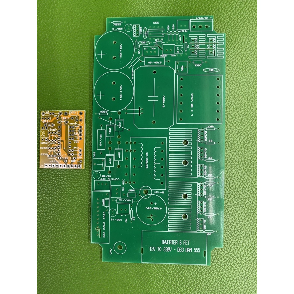 PCB bo mạch kích điện tử 6 fet