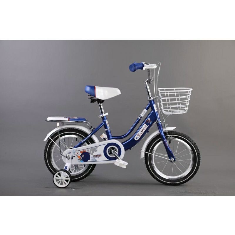 Xe đạp  2 khung bé gái 12 , 14 , 16 inch mẫu mới tem về nhiều hãng: xaming, H&amp;T bike