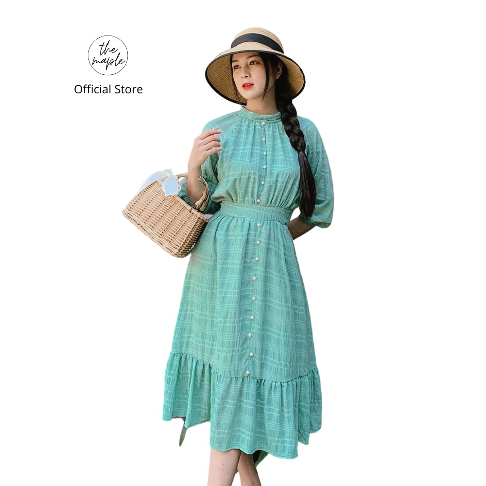 Đầm công sở cổ trụ cổ điển THE MAPLE