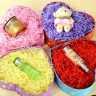 Giấy rơm, giấy vụn, giấy cắt sẵn, giấy lót trang trí hộp quà nhiều màu sắc tặng người thân, bạn bè