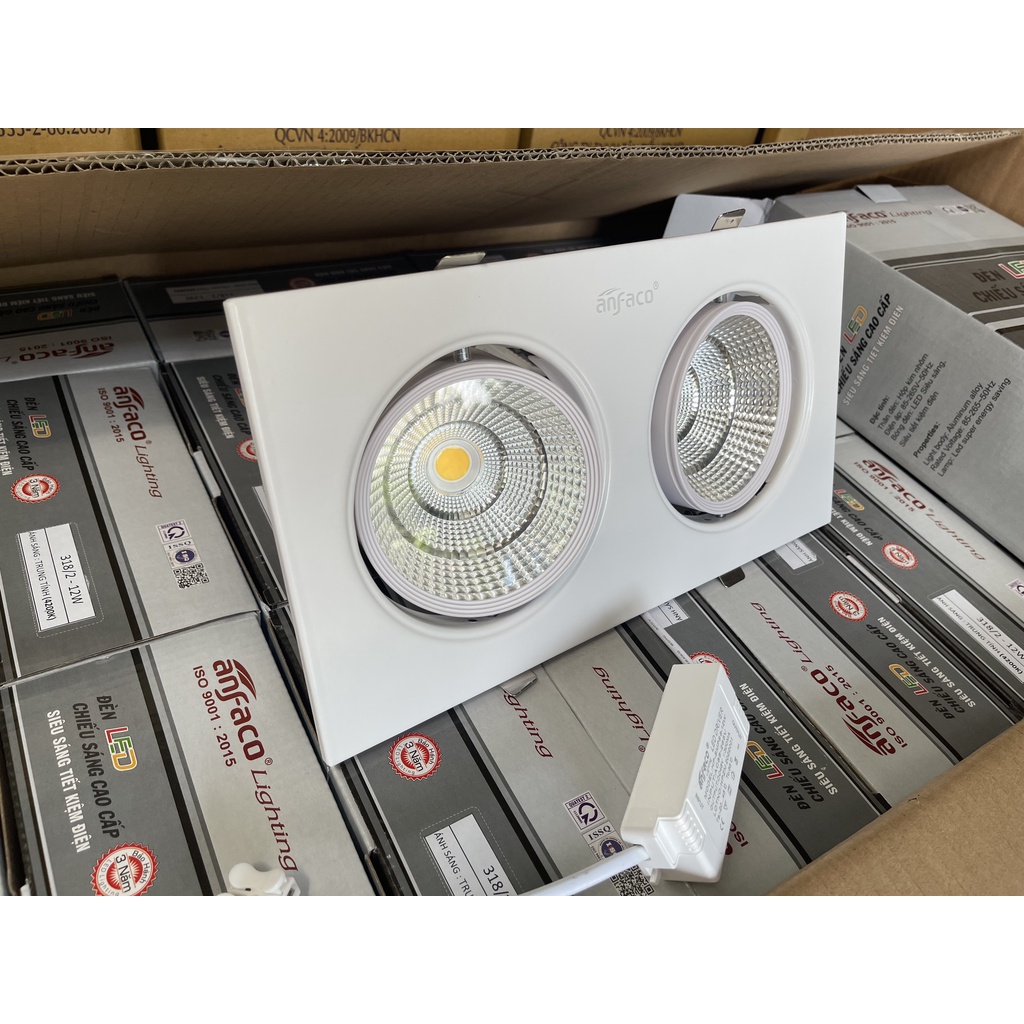 Đèn downlight Anfaco AFC 758/2 & 318/2