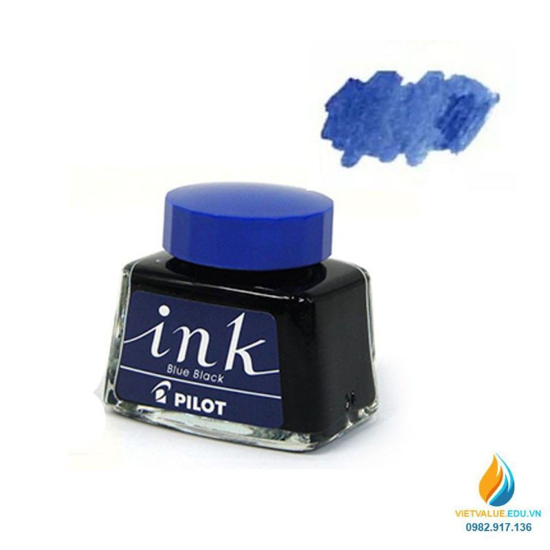 Mực Ink - Pilot 30ml, Mực Luyện Chữ Đẹp, mực bút máy Preppy, mực không phai,không nhòe, mực không lắng cặn - Loki Kids