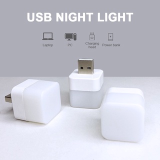 Đèn LED đọc sách bảo vệ mắt hình vuông cổng sạc usb tiết kiệm năng lượng đa năng