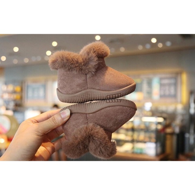 boot lông cho bé gái