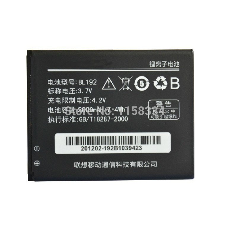 [Mã ELFLASH3 hoàn 10K xu đơn 20K] Pin Lenovo A300/A388T/A529/A560/A590/A680/A750/A526/A328/bl192