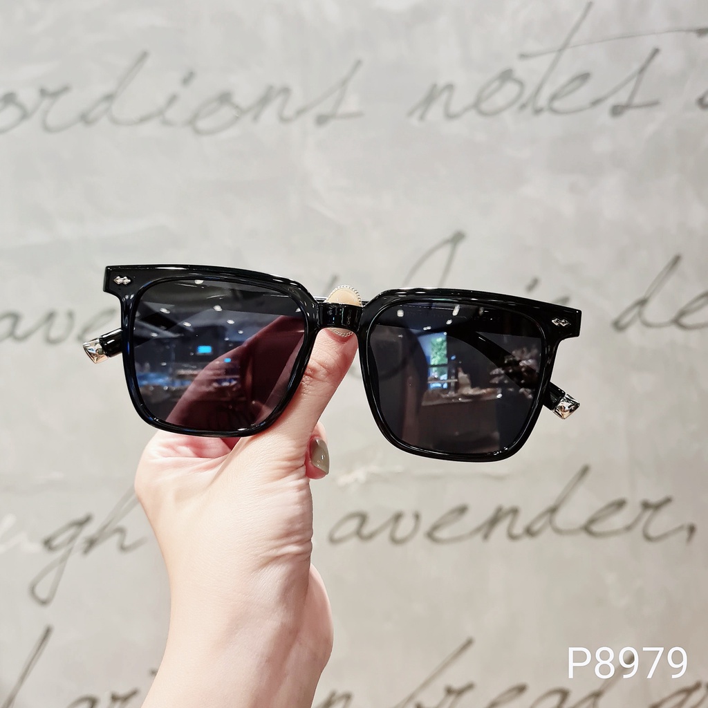 Kính mát gọng mắt vuông LILYEYEWEAR nam nữ chất liệu nhựa cứng cáp thanh nhẹ chống tia UV400 P8979