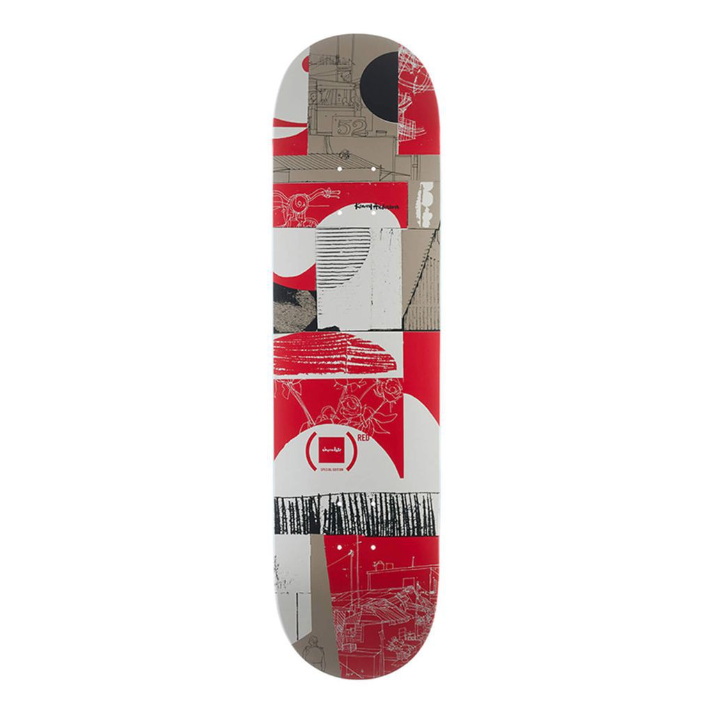 Mặt Ván Trượt Skateboard Cao Cấp Mỹ - CHOCOLATE ANDERSON (RED) DECK 8.0