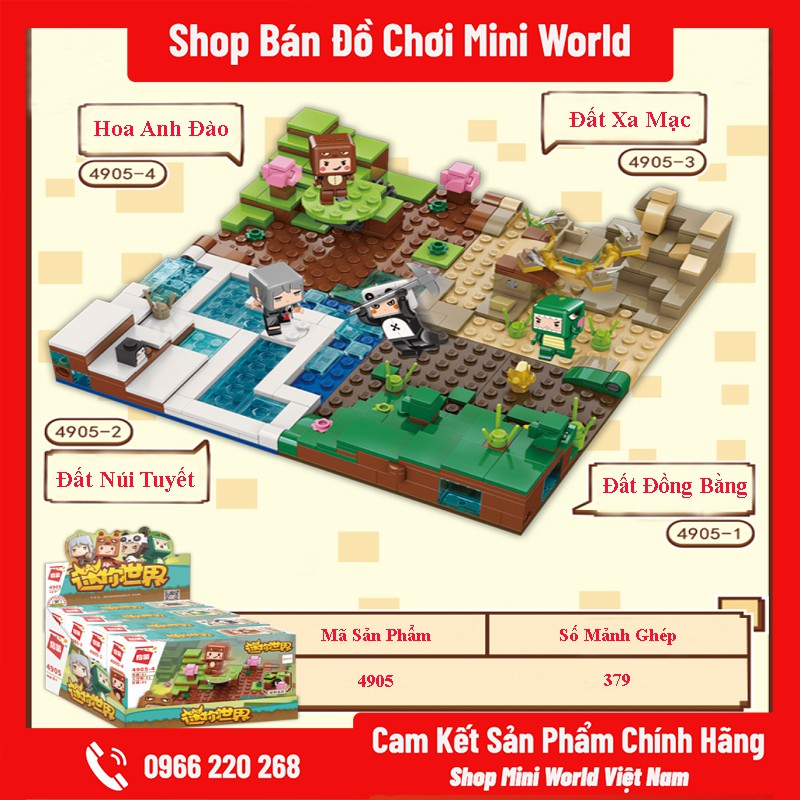 Lego Mini World Xuân Hạ Thu Đông