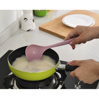 Thìa/ Vá Múc Canh Lúa Mạch Bản Lớn 24x8cm B044