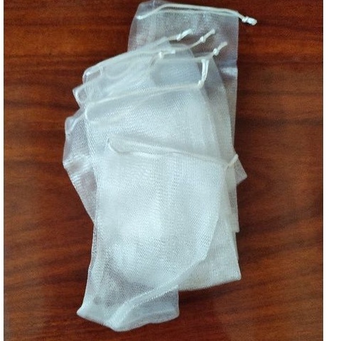 TÚI LƯỚI TẠO BỌT XÀ PHÒNG XÀ BÔNG 2 LỚP