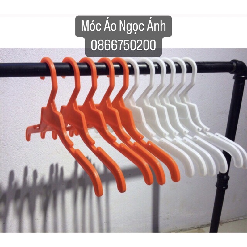 Móc treo quần áo trẻ em, móc bộ treo đầm , treo đồ bộ trẻ em nhựa HP cao cấp không mùi