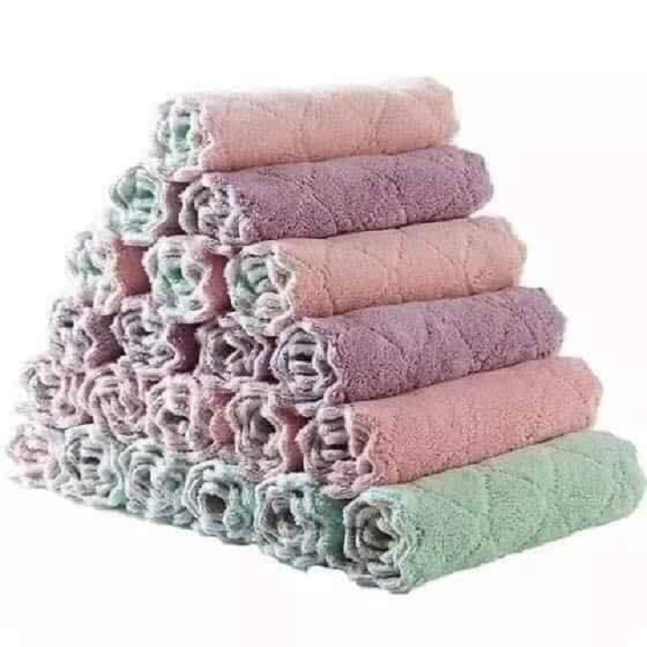 Khăn lau đa năng  siêu mềm mịn, thấm hút tốt, kháng khuẩn