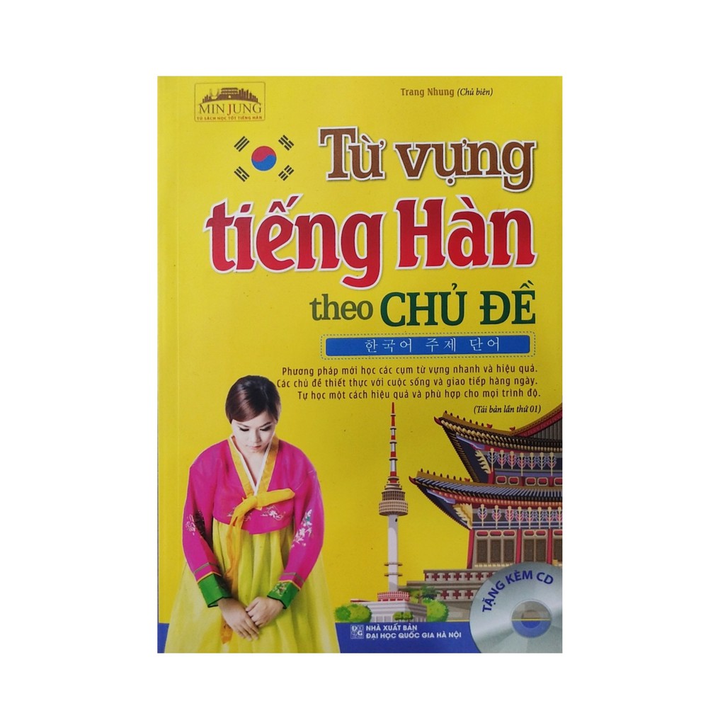 Sách - Từ vựng tiếng hàn theo chủ đề