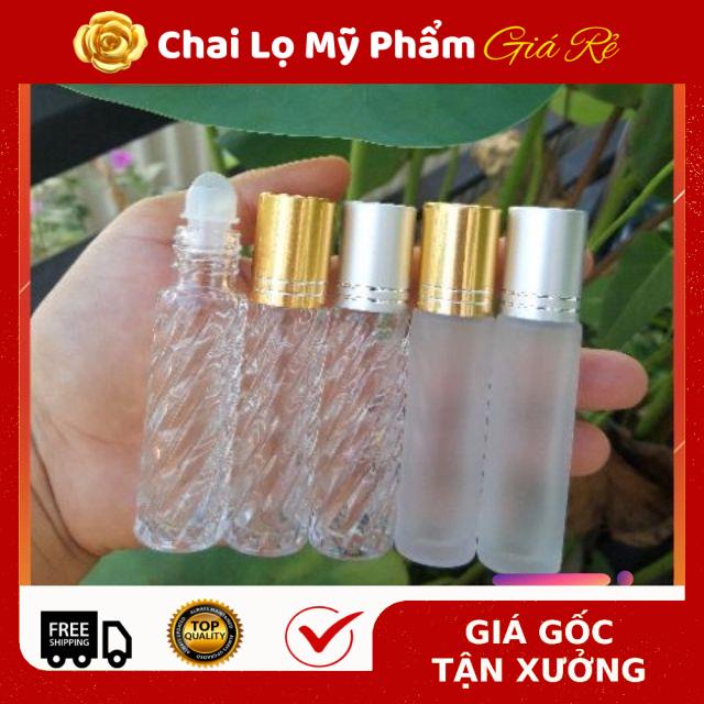 Lọ Chiết Nước Hoa ❤ RẺ VÔ ĐỊCH ❤ Vỏ Bi Lăn 10ml , chai lọ chiết nước hoa , phụ kiện du lịch