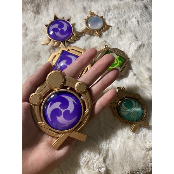 Vision nguyên tố tỷ lệ to hơn trong game  bằng kim loại