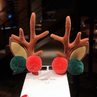 Kẹp tóc noel cho mẹ và bé