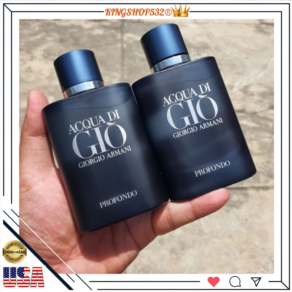 💋 [Mẫu thử 10ml] Acqua di Giò Profondo new 2020 💋