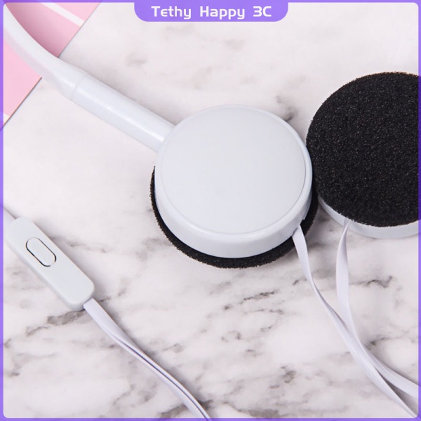 Tai nghe có dây hình tai mèo hoạt hình đáng yêu