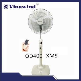Quạt cây đứng điều khiển từ xa, điện cơ Thống Nhất QĐ 400 XMS (màu ngẫu nhiên)