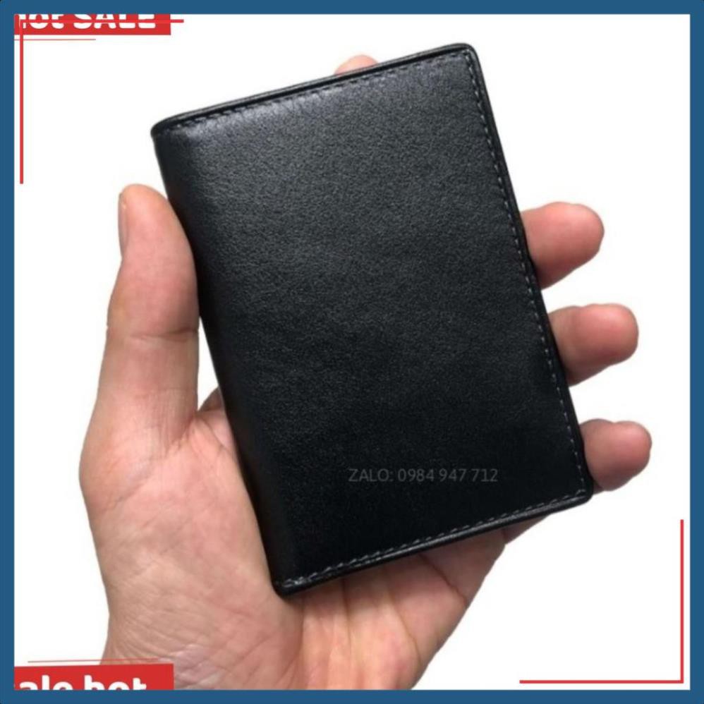 Ví mini card cao cấp Adam VD57 chất liệu da 100% cao cấp- đựng tối da 12 loại thẻ cầm tay nam nữ Bảo Hành 12 tháng