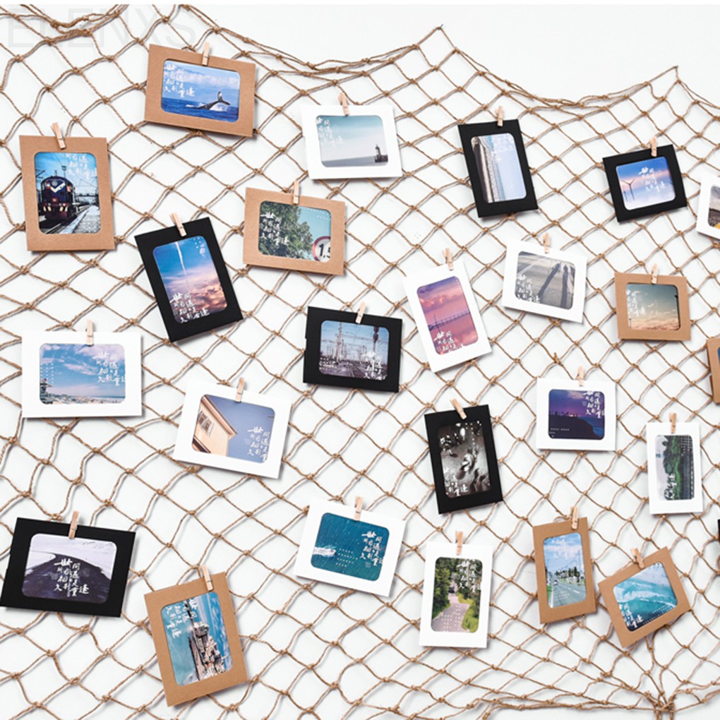 Set 100 Kẹp Ảnh Bằng Gỗ Tự Nhiên Kích Thước 2.5x0.3cm