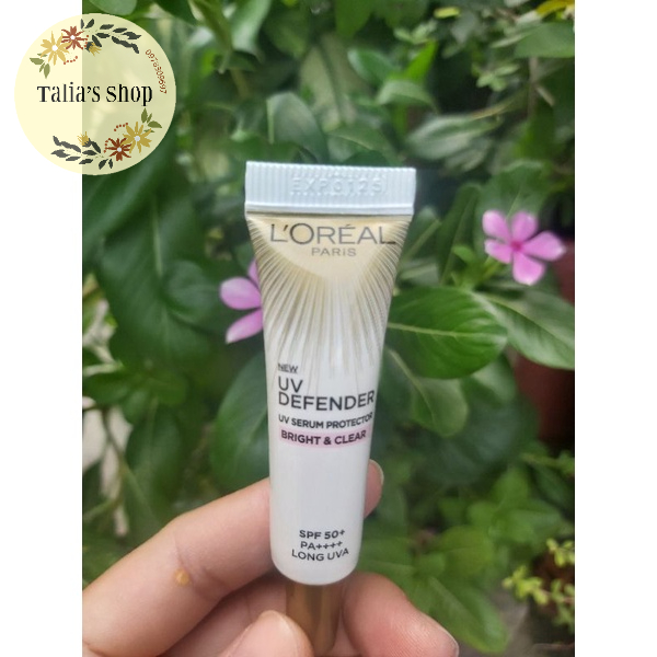 7.5ml - KEM CHỐNG NẮNG Loreal UV Defender SPF50+PA++++ Bright& Clear - TUÝP MINI