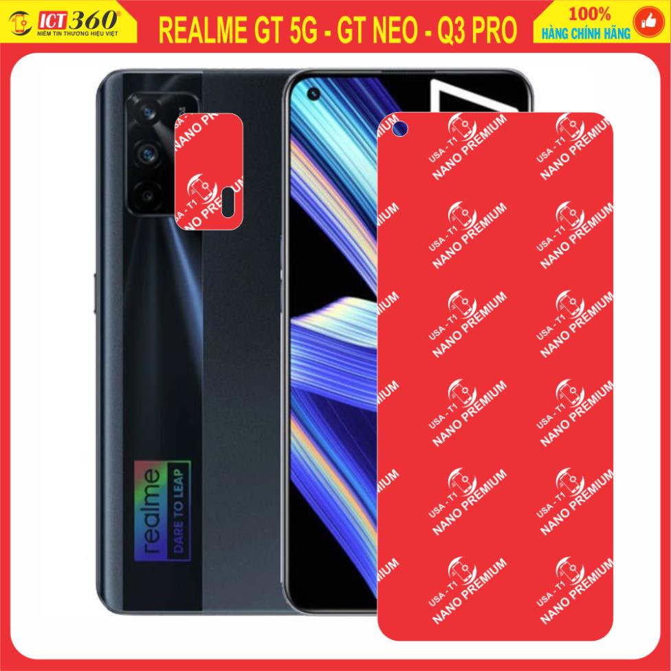 Kính Cường Lực, Dán PPF 4 Lớp, Kính bảo vệ camera REALME GT 5G, GT NEO, Q3 Pro