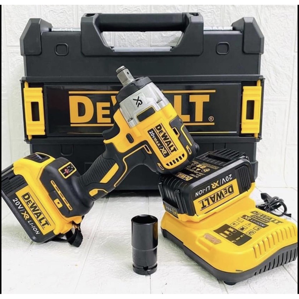 Máy siết bulong,máy cầm tay chạy pin DEWALT 20V bảo hành chính hãng 12 tháng