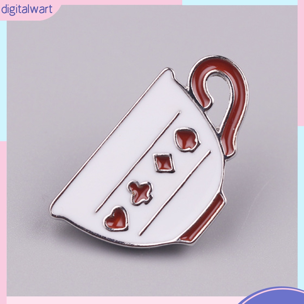 Ghim Cài Áo Hình Ấm Trà Và Tách Trà Độc Đáo Thời Trang Cho Nam Nữ