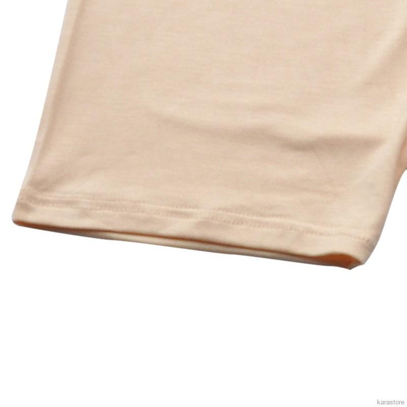 Quần đùi ôm sát chất liệu co giãn màu trơn cho nữ