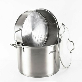 Bộ nồi xửng hấp goldsun gh26-2303sg chính hãng