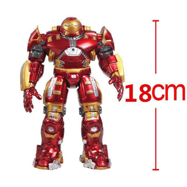 Mô Hình Iron Man Hulkbusrer Cử Động Có Đèn Mark 44 cao 18cm