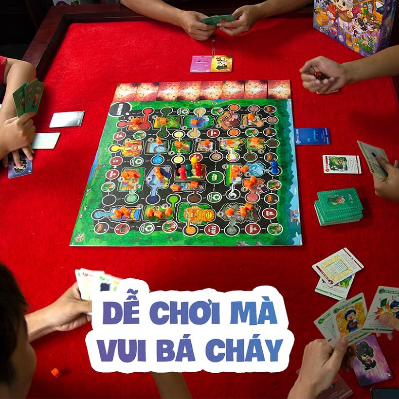 Combo Cuộc Đua Sao Chổi - Siêu Thú Ngân Hà [Lớp học mật ngữ] - BoardgameVN